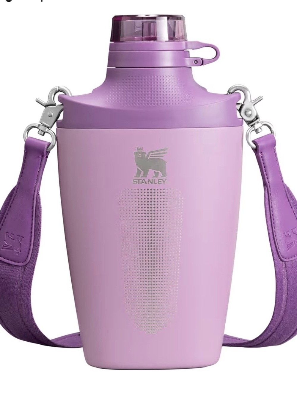 Stanley Lilac Insulated Cross Bottle with Removable Strap 23 oz NEW